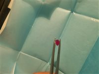  Pierre certifiée in Rubis Rubino IG0012LF